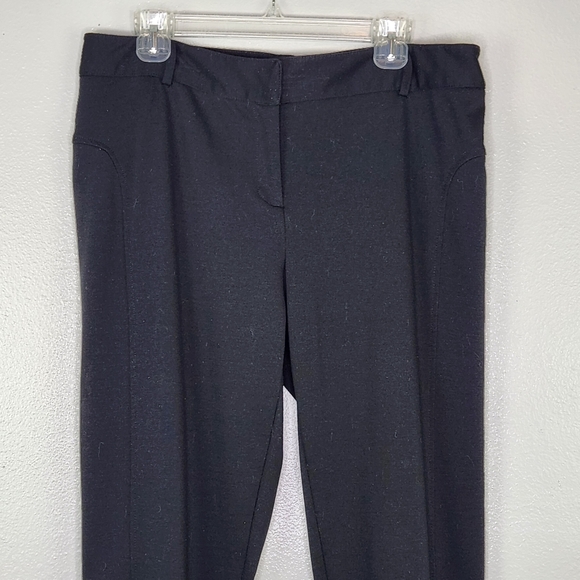 Simply Vera Vera Wang Black Zip Ankle Dress Pants Size 14 - Picture 2 of 7